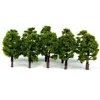 30pcs Model Trees Train Railroad 3.5cm Mixed Set Miniature Landscape Park Scenery Decoration Building Landscape Toys For Kids 4