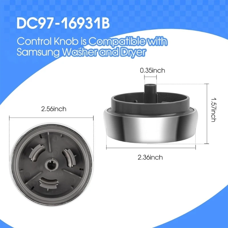 User Friendly Control Knob Plastic Knob Dryer Assembly for DC97-16931B