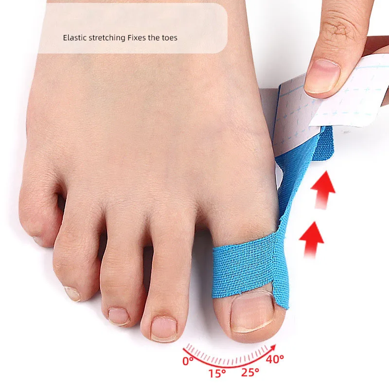 10Pcs Bunion Corrector Orthopedic Bunion Strap Breathable Toe Separator Hallux Valgus Orthosis Corrector for Big Toe Correction toe separators toe corrector