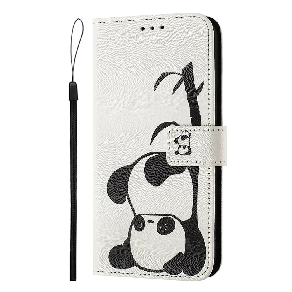 Adorable Printed Flip Leather Wallet Phone Case