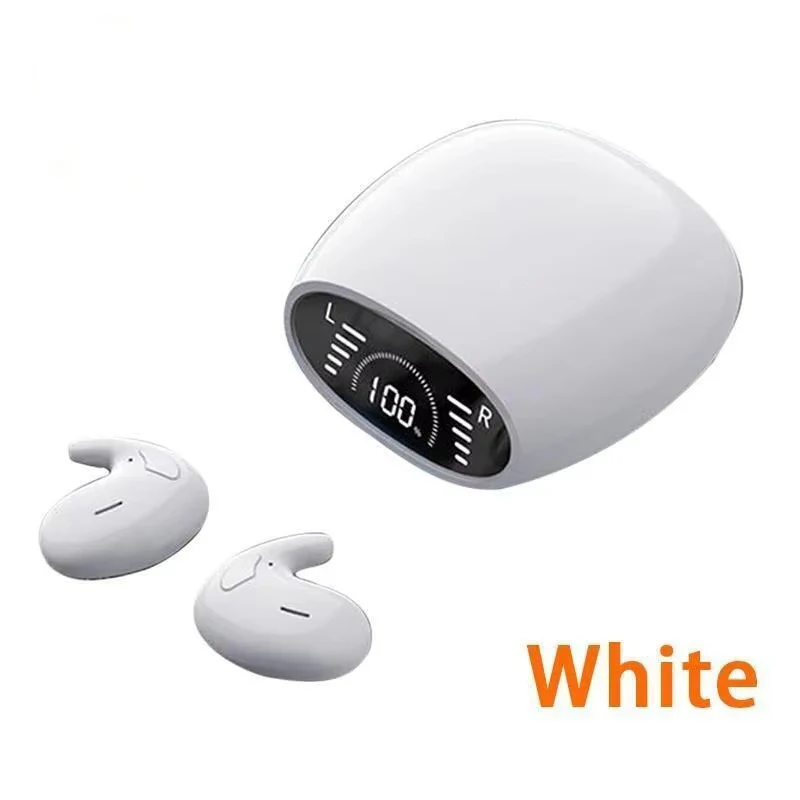 Sleep Invisible Earbuds: Tiny Sport Stereo Bluetooth Earphones with Hidden Noise Cancelling