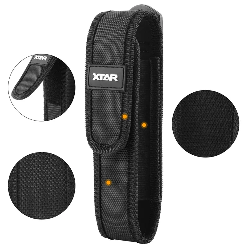 5"-8" XTAR T220 Fenix Flashlight Pouch Molle LED Torch Holster Outdoor Work Hunting Camping Hiking Multitool Flashlight Pouch 2