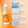 Turmeric Face Cleanser 40pcs Turmeric Kojic Acid Facial Exfoliating Cleansing Pads Reduce Dark Spots Skin Brightening Face Wash 4