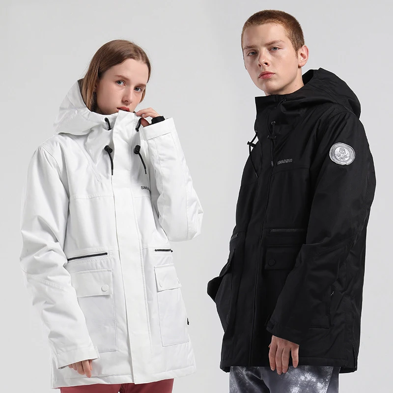 Outdoor Winter New Ski Jackets for Adults Sports Skiing Snowboarding Overalls Coats Waterproof Thermal Windproof Coats Men Women