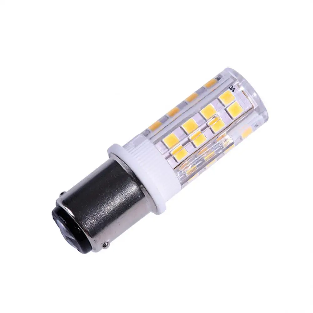 Ba15d Double Contact Bulb Led Lights 220V 51LEDs Super Bright Sewing Machine Pfaff Singer Privilege Bernina Room Home led lamp