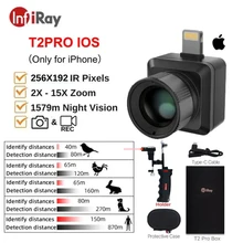  Infiray Infrared&nbsp;Thermal Imager T2 PRO Monocular Thermal Camera Night Vision Thermal Scope 25Hz Outdoor Hunting With Laser 