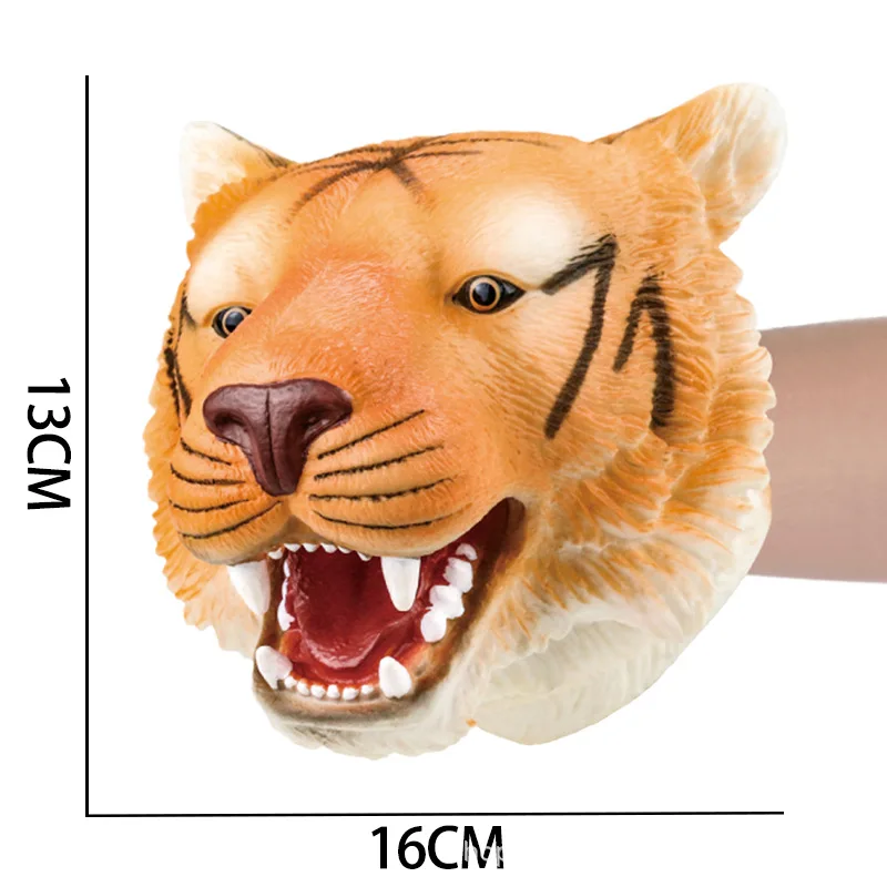 Funny Simulation Animal Hand Puppet Model Party Performance Props Kids birthday Gifts
