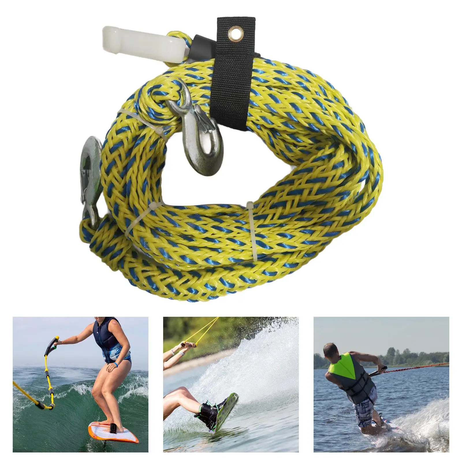 Corda Per Sci D'Acqua Corda Da Traino Multiuso Per Sci D'Acqua Wake Corda Da Surf Wakeboard Corda Da Traino Per Kneeboard Sport Acquatici Surf Wakeboa