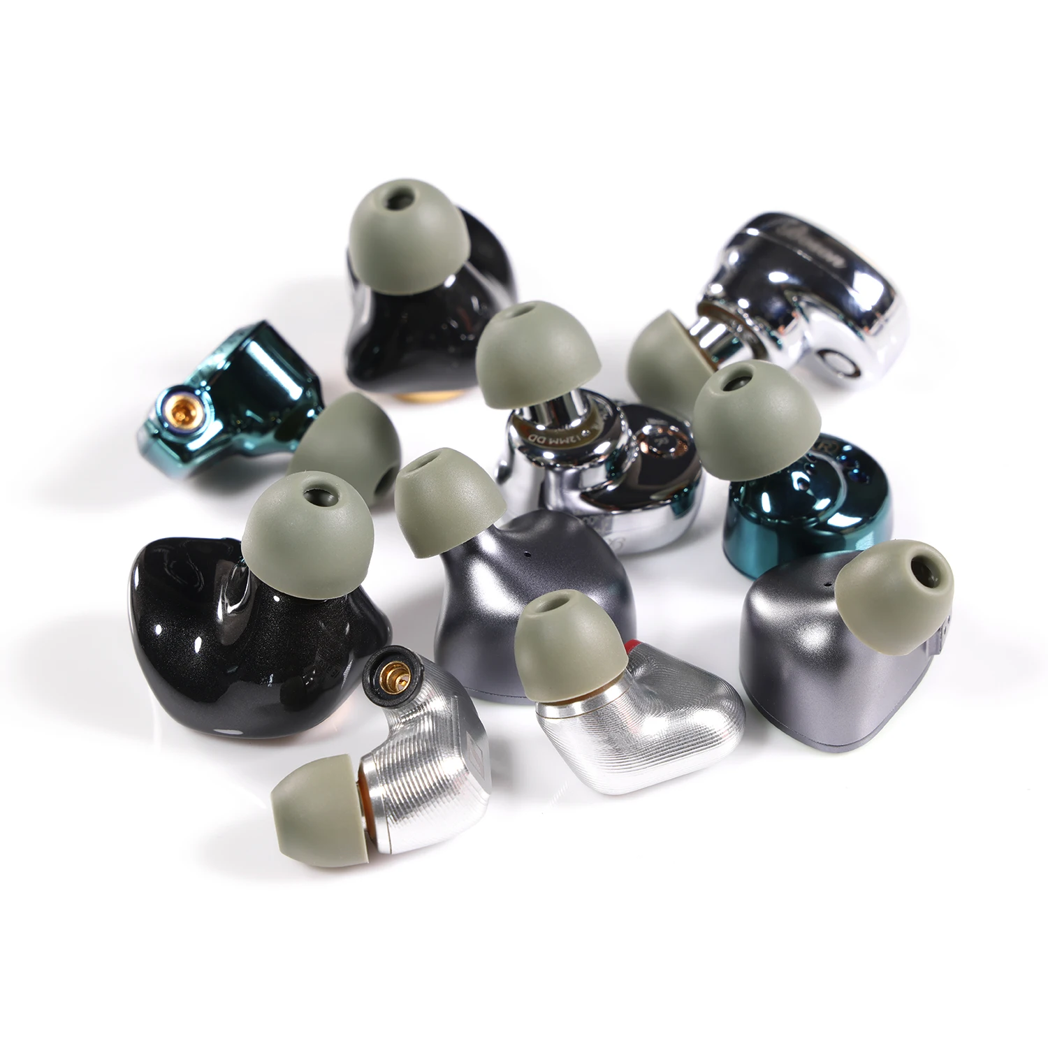 Silicone EarTips Storage Box 3pairs L/M/S 3.5mm Earphone Nozzle Diameter 4-5mm earphone silicone eartips