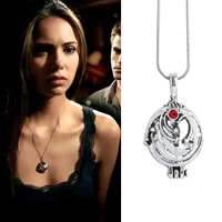 Hot Sale The Vampire Diaries Charm Necklace Elena Gilbert Vintage Fashion Vervain Verbena High Quality Necklace Pendant For Wome 1