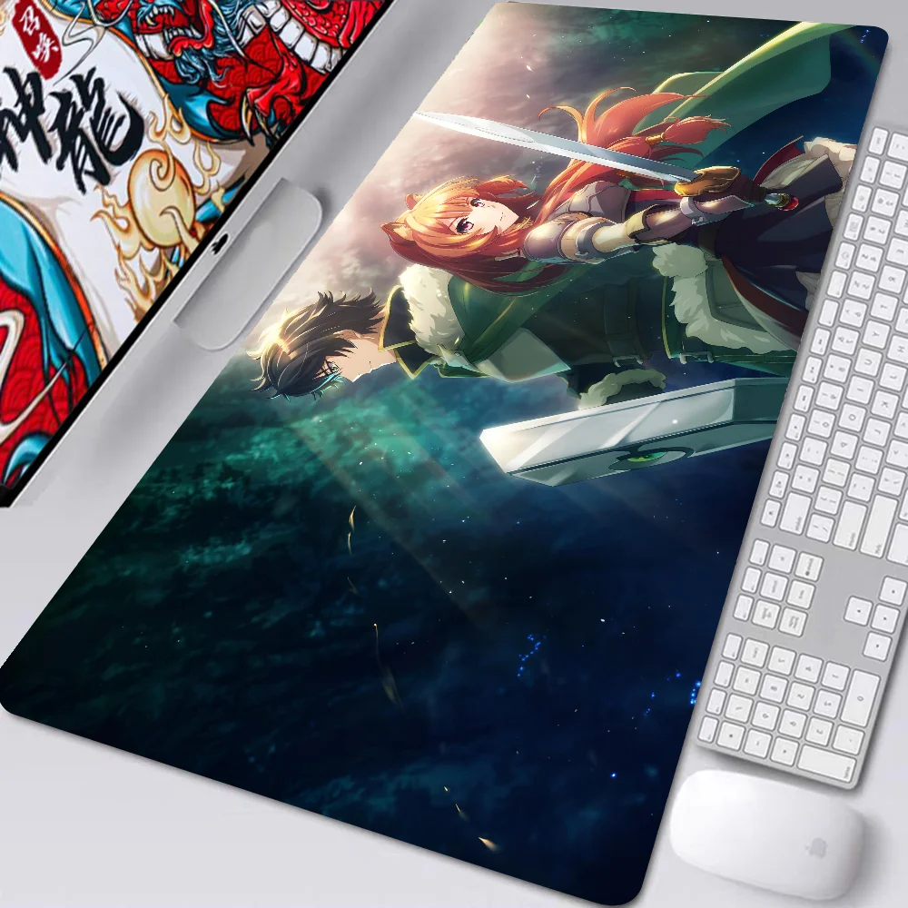 1pc Anime T The Rising Of The Shield Hero Mouse Mat Desk Mat With Pad Gaming Accessories Prime Gaming XXL Keyboard Pad 3