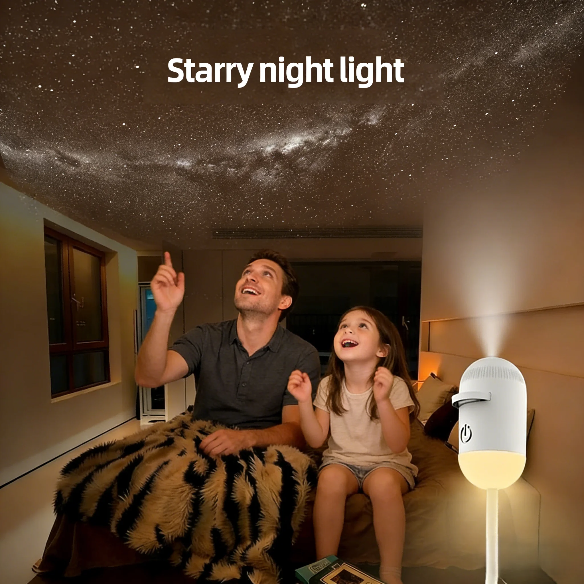 mini proyector de estrellas 2 en 1, lámpara nocturna con cielo estrellado, lámpara ambiental para dormitorio, para dormir y decorar Mini Proyector de Estrellas 2 en 1, Lámpara Nocturna con Cielo Estrellado, Lámpara Ambiental para Dormitorio, para Dormir y Decorar 3