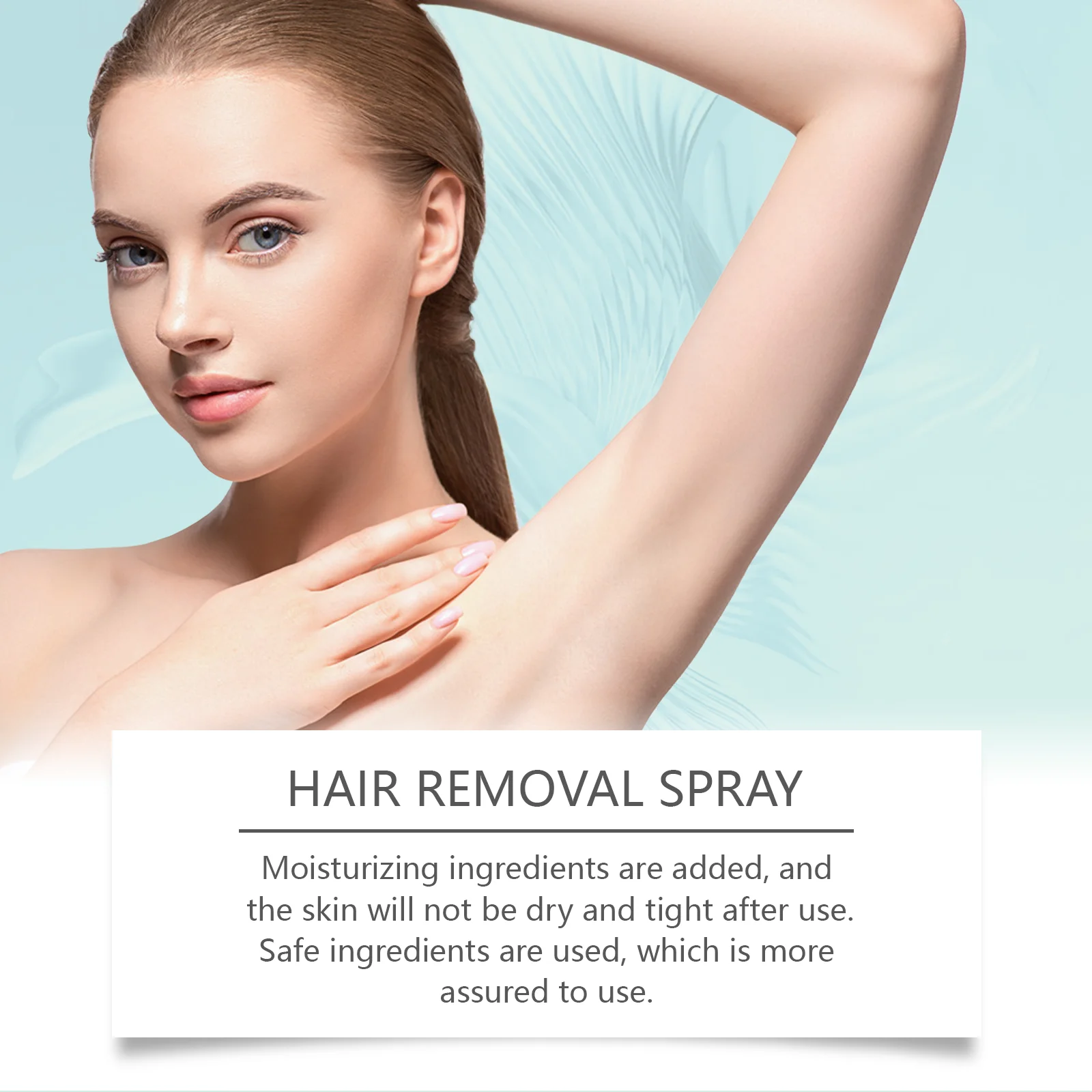 Schmerzfreies Haarentfernungsspray Für Damen Beine Und Arme_voghion.com