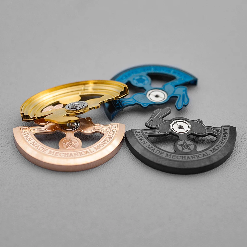 Mod NH Rabbit Pendulum Rotor Compatible NH34 NH35 NH36 NH38 NH39 7S26 Movement Conversion Watch Metal Hammer Replacement