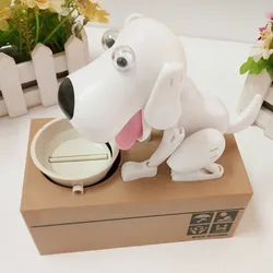 Cadeaux de noël pour enfants, 1 tirelire de dessin animé, chien, banque d'argent, pièces de monnaie volées, tirelire 