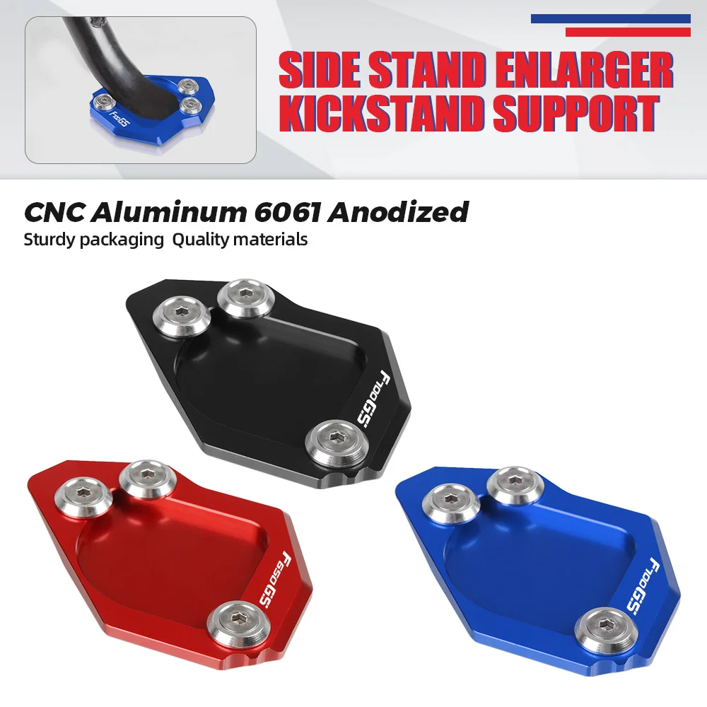 

For BMW F700GS F650GS F700 F650 GS 2008-2015 2009 Motorbike Sidestand Kickstand Side Stand Enlarge Extension Pads F 700 650 GS