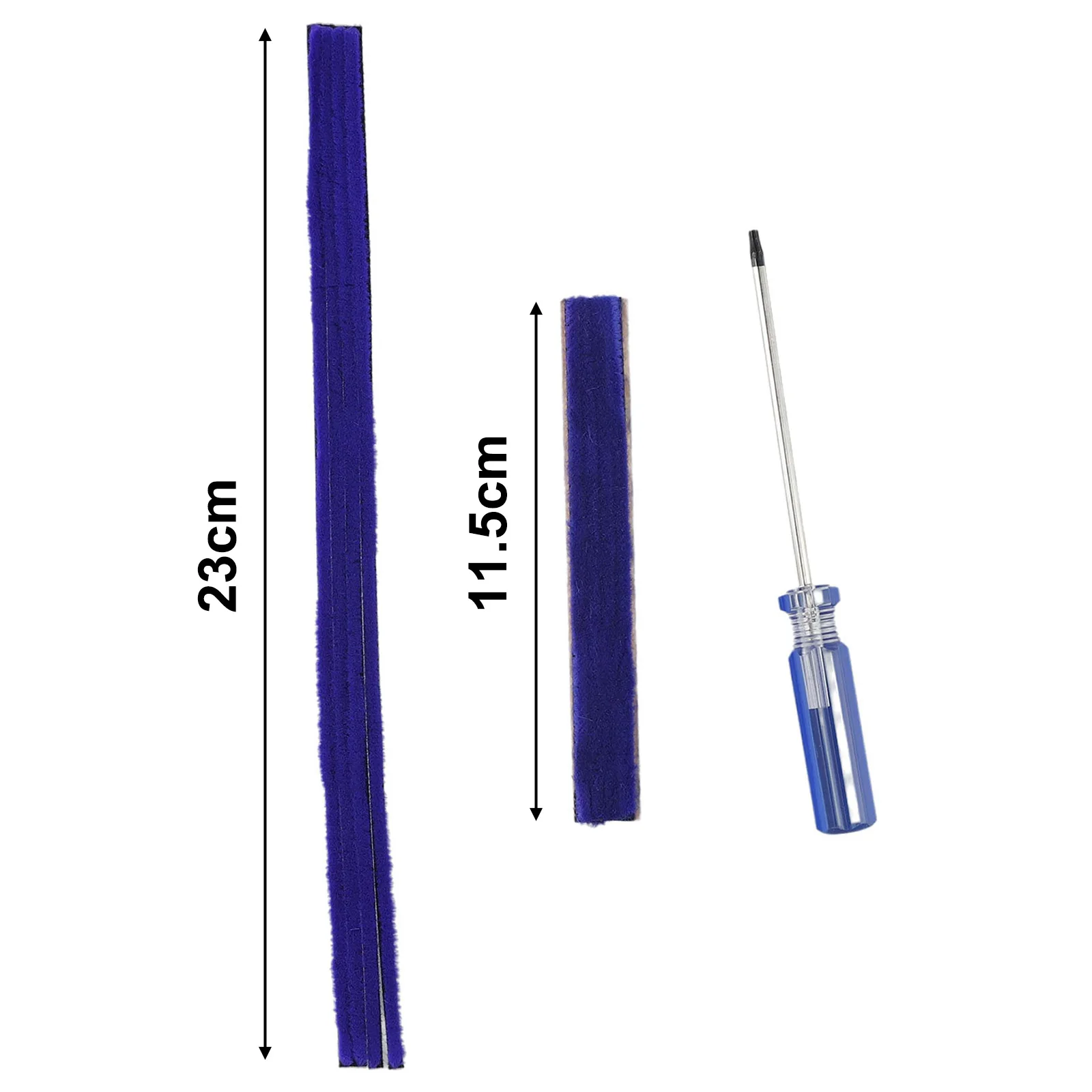 

8 Pcs Soft Plush Strips 1/Screwdriver For Dyson V6 V7 V8 V10 V11 Vacuum Cleaner Soft Roller Head Replacement Accessories Parts