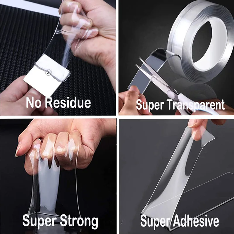 Ultra-Strength Waterproof Transparent Nano Tape
