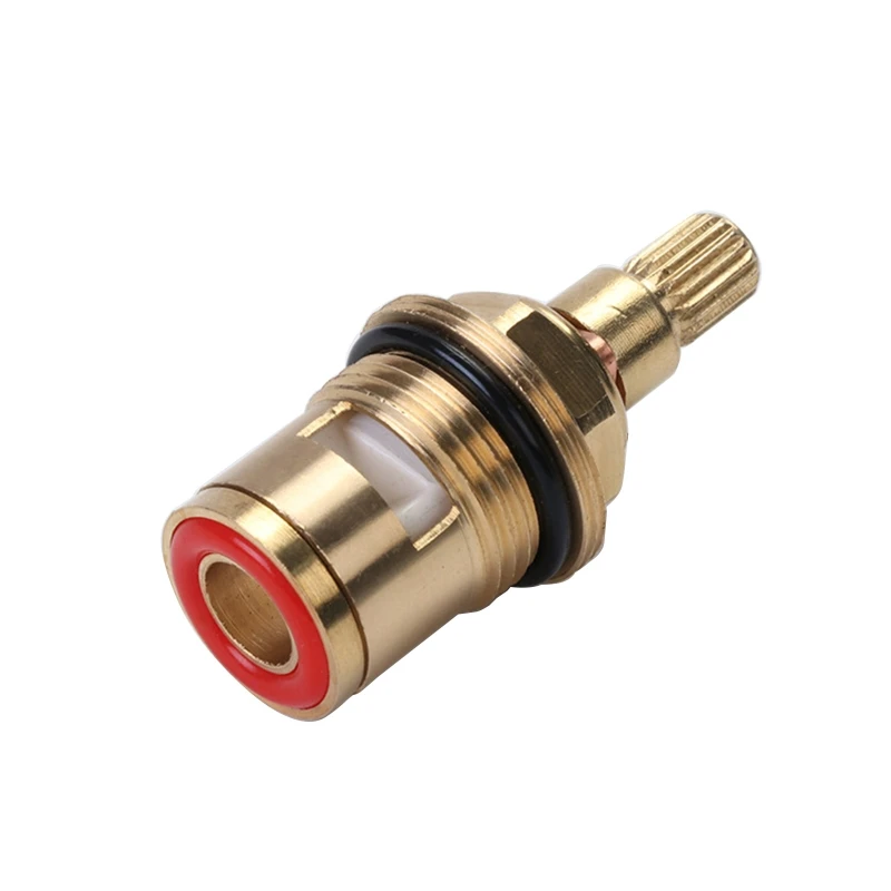 1/2" 20 Faucet Cartridge Teeth Universal Tap Valves Brass Ceramic Cartridge