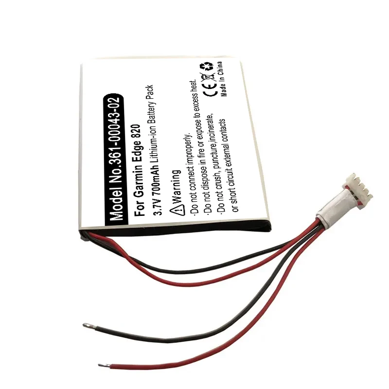 361-00043-00 Replacement Battery For Garmin Edge820 Edge 520 Plus