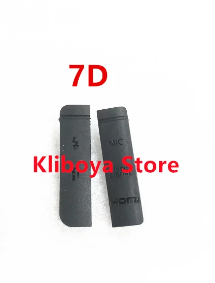 

High-quality NEW USB/HDMI-compatible DC IN/VIDEO OUT Rubber Door Bottom Cover For Canon EOS 7D Digital Camera Repair Part