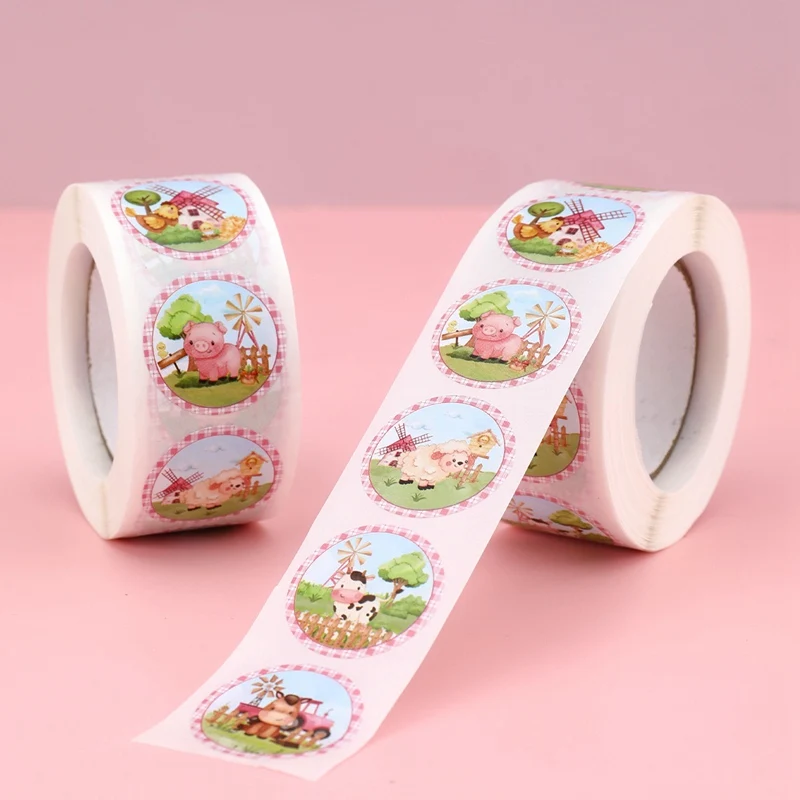 Bauernhof Thema Tier Tasse Kuchen Halter Ständer Karton Bauernhaus Bauernhof Geburtstag Party Dekor Kinder Geburtstag Baby Shower Party Supplies – Detail 20