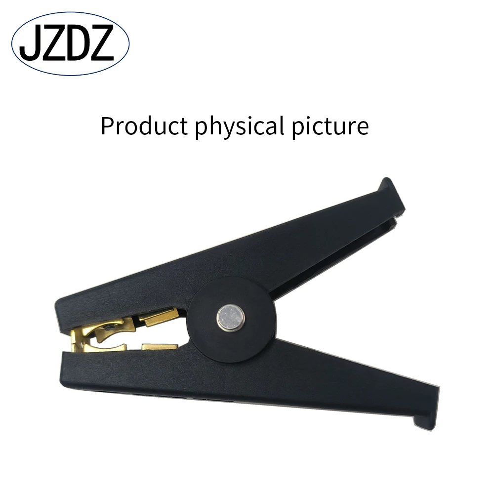 JZDZ Heavy Duty Alligator Clamps Pure Copper Battery Charger Clamps Power Replacement Jumper Cable Welder Clips J60059 alligator clips alligator clip adapter