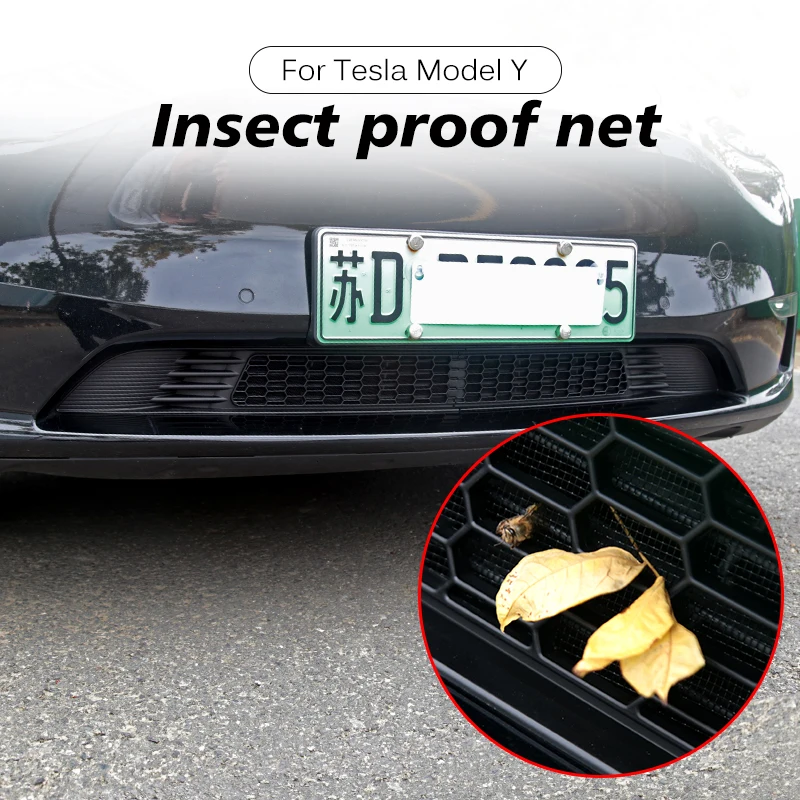 Car Anti Insect Net Lower Bumperfor Tesla Model Y 20162022 Model 3