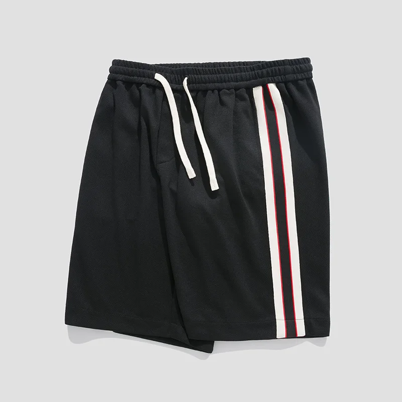 Urban High Street Fashion Shorts Summer Men Sports Casual Pants Polyester fibre Patchwork Sport Streetwear Pants Shorts For Men