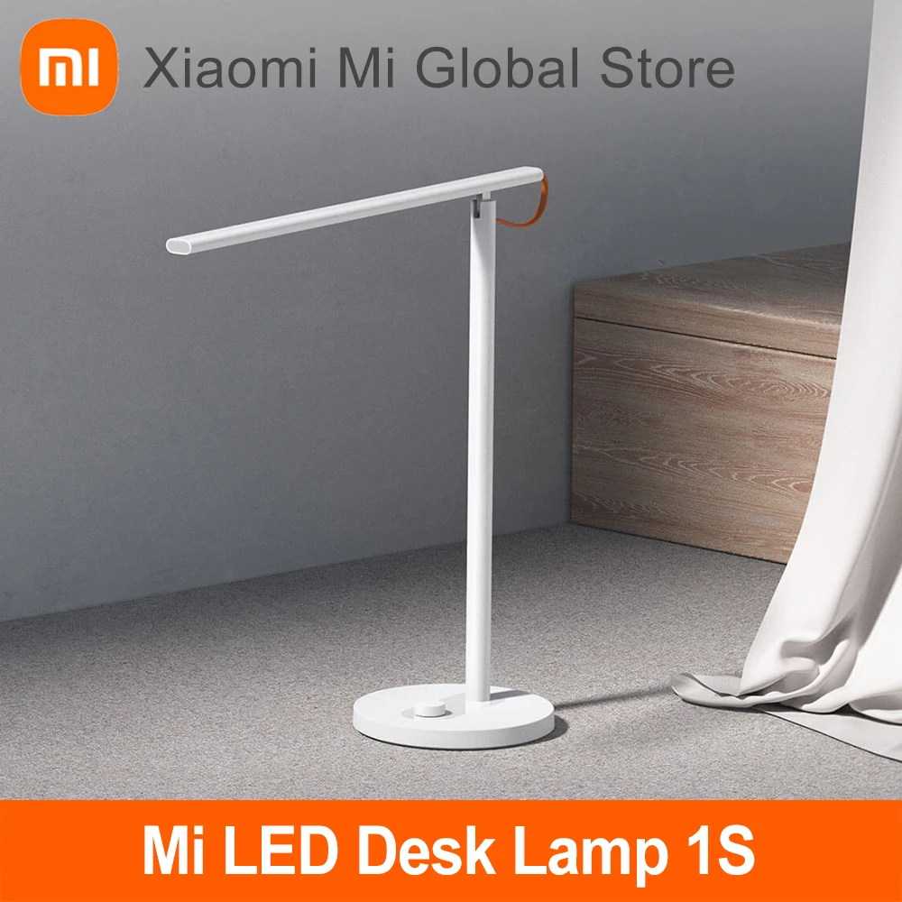 

Xiaomi Mijia Smart LED Desk Lamp 1S Original 4 Light Mode Dimmable 25000H Uselife Apple HomeKit Mi Home APP Siri Voice Control