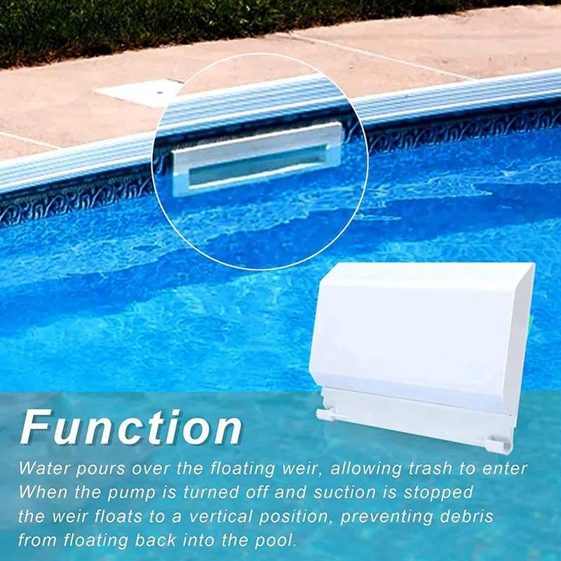 Pool Skimmer Door Weir Baffle S-20 Skimmer Assembly Parts Accessories For Pentair 85001500 5