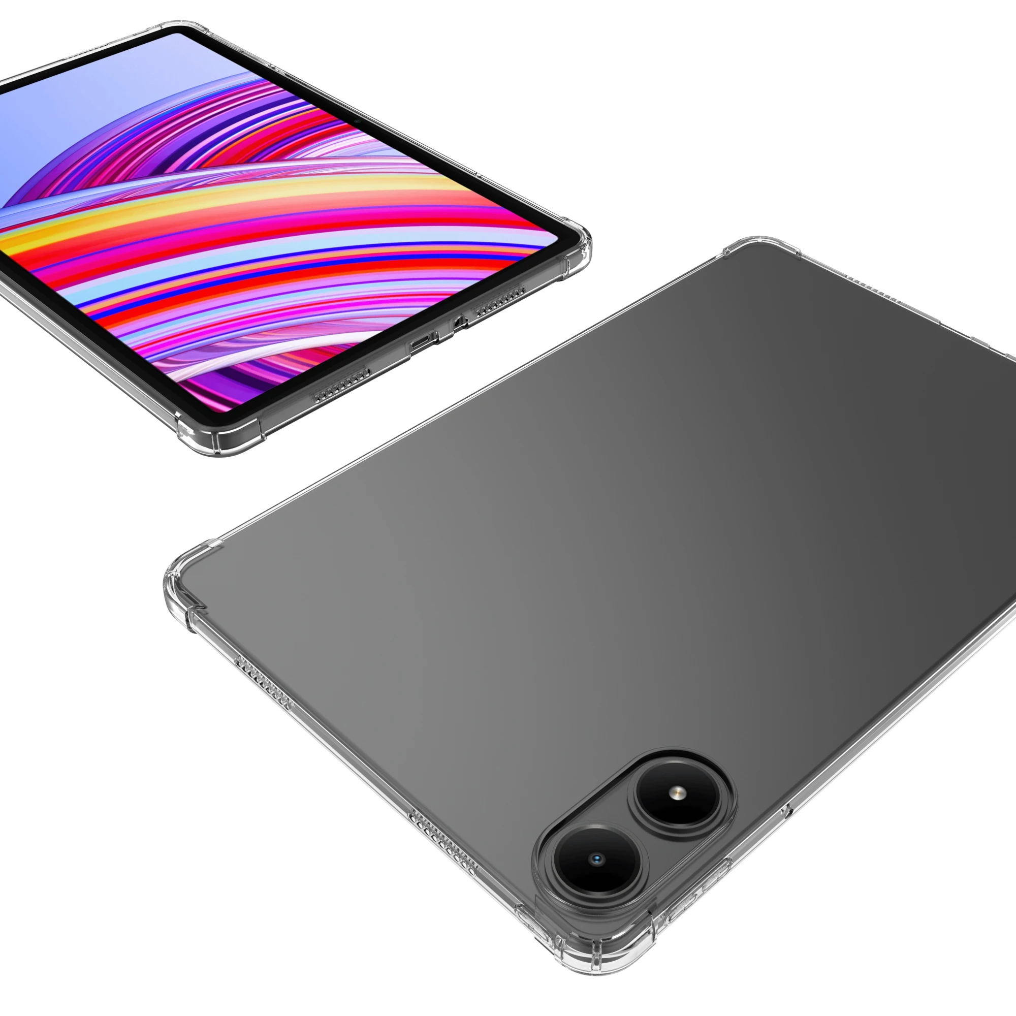 Transparent Tablet Case for Redmi Pad Pro Case 12.1" With Pen Slot Protective Sleeve Four Corner Airbag Anti Drop