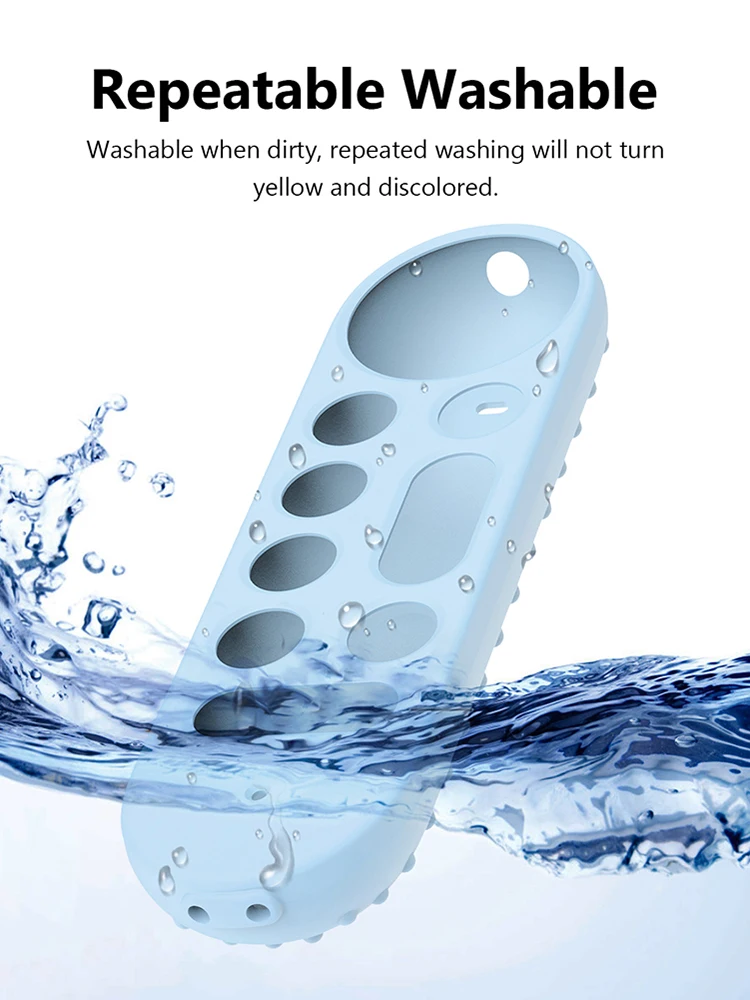 Silicone Remote Case Silicone Remote Case with Lanyard Protective Controller Sleeve Skin Shockproof TV Remote Control Case for Google TV Streamer 4K silicone remote case,silicone remote cover,silicone remote sleeve,remote controller cover,silicone case protector