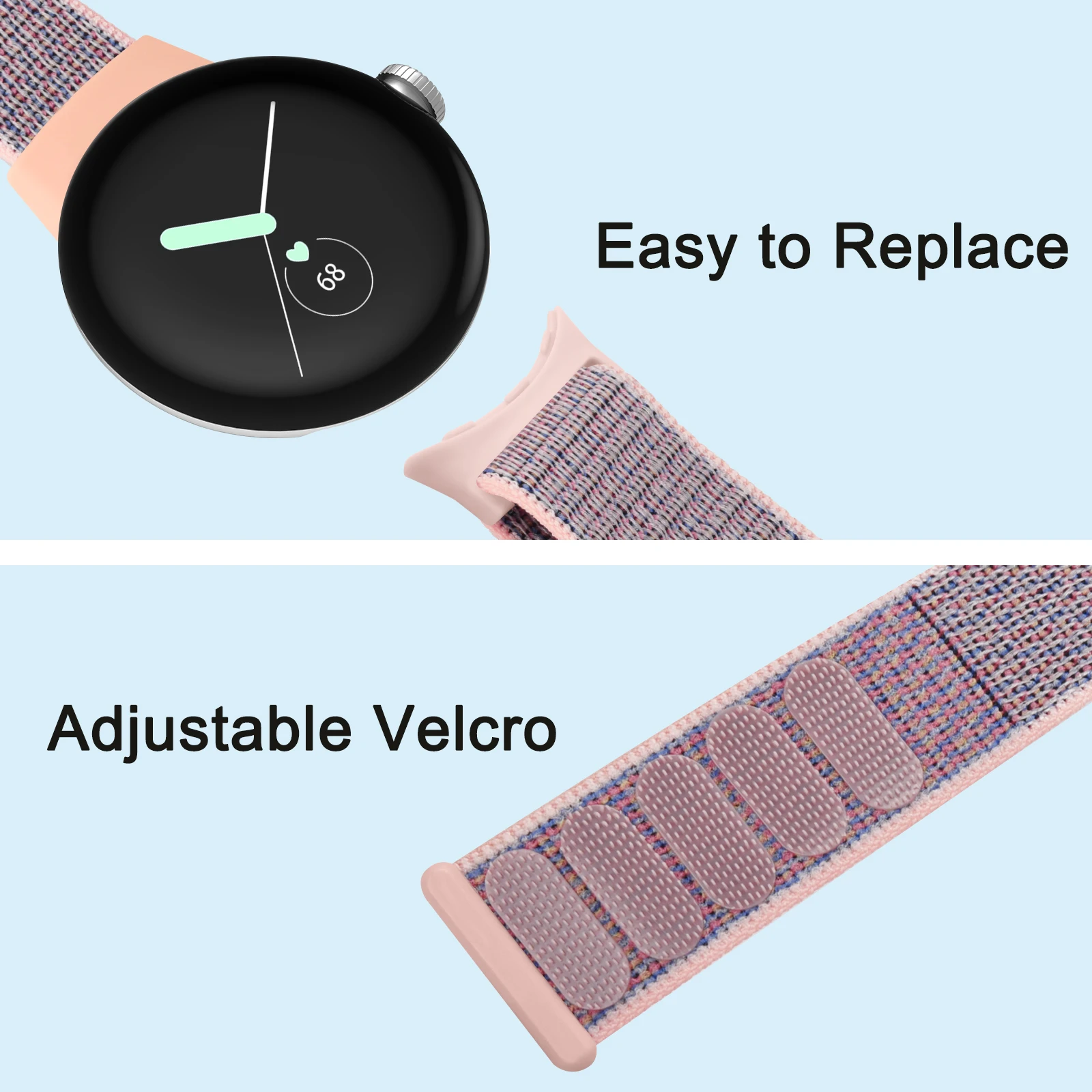 Breathable Nylon Strap Replacement Band