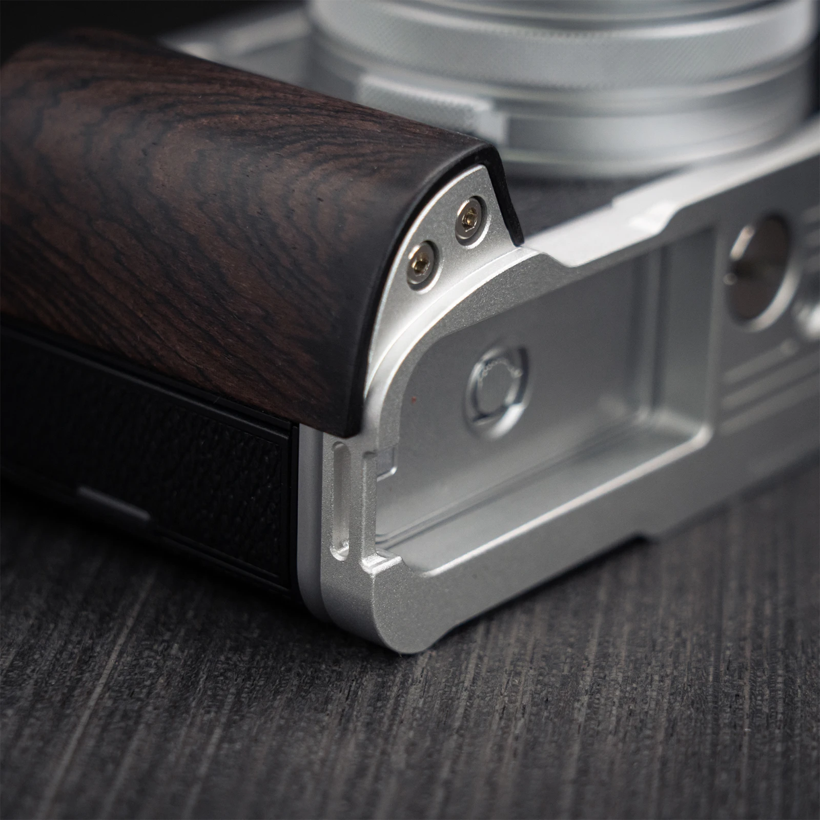 Wood Hand Grip L Holder For Fuji Fujifilm X100vi X100 Camera