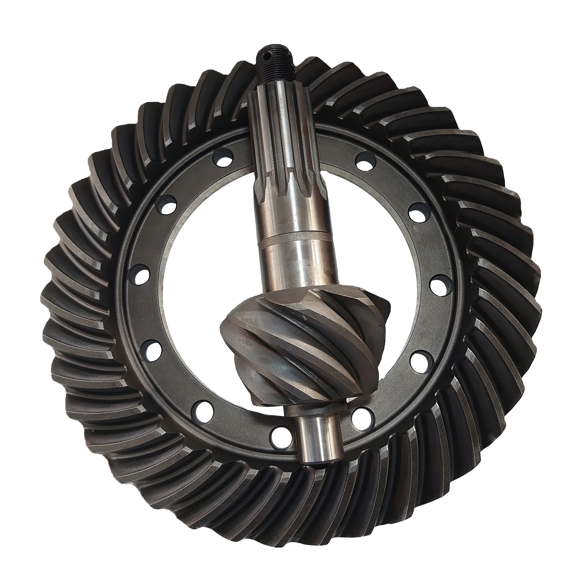 

YOUBISHENG high precision crown wheel and pinion for Hino 500 bevel gear 8/39