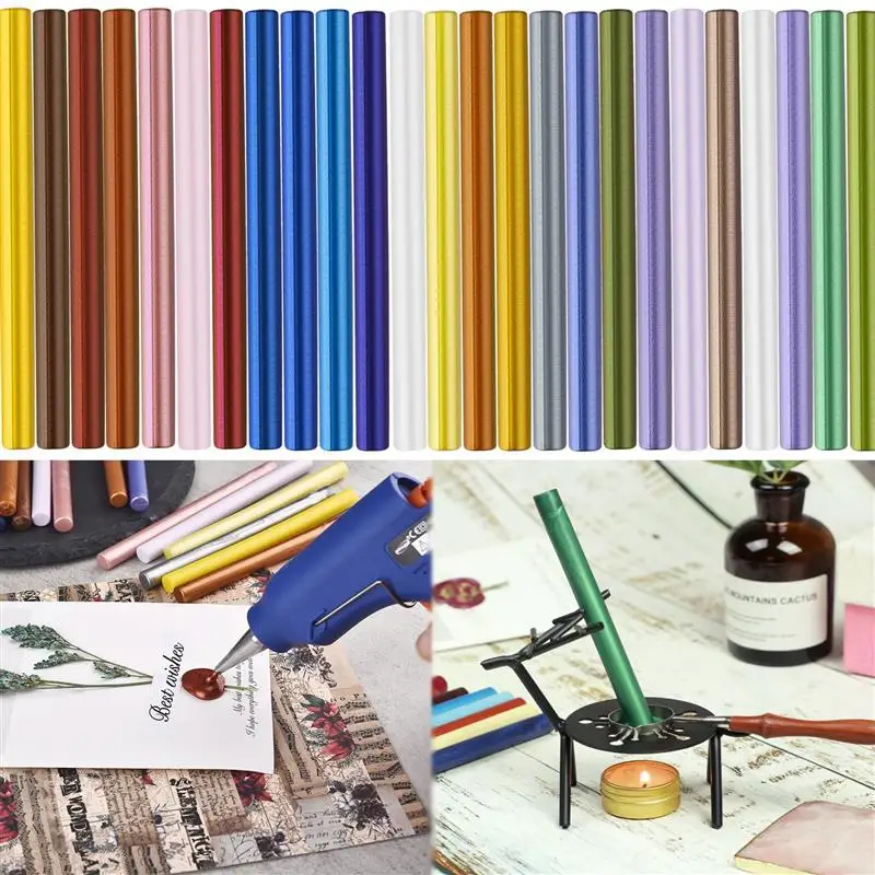 Seal Wax Sticks For Melting Glue Gun Sealing Wedding Party Invitation Sealing For Fashion Gift Decoration wax seal sticks