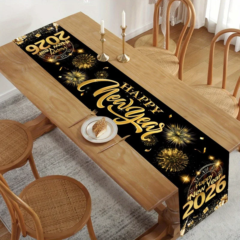 DPKOW Happy New Year Countdown Clock Pin Games For Kids Adult, 2026 New Year's Eve Party Supplies Decorations NYE Clock Turntable Poster With Blindfold Eye Mask Sticker - View #4