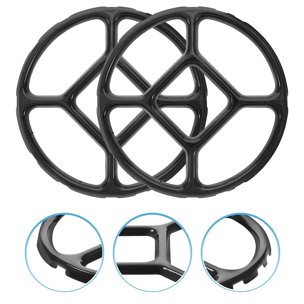 

3 Pcs Accessories Auxiliary Support for Small Pot Wok Rack Electric Stove Enamel Ring Round