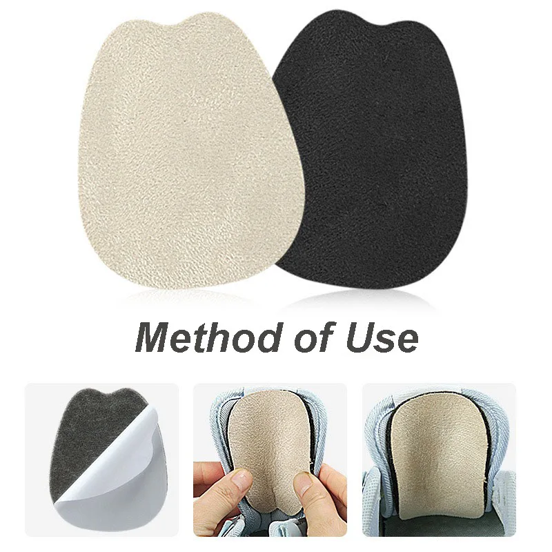 Tongue Pads for Shoes Foot Pain Protector Anti-wear Self-Adhesive Sticker Forefoot Cushioning Insoles Shoe Size Reducer Patches