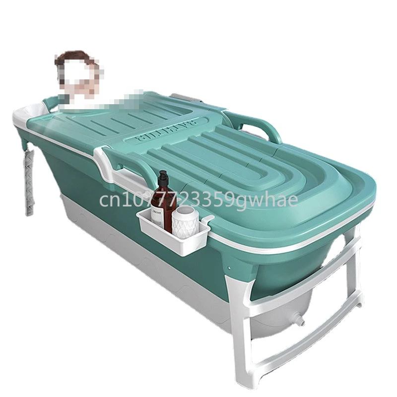 

Household foam adult bathtub simple and portable foldable bathtub full body sweat steam