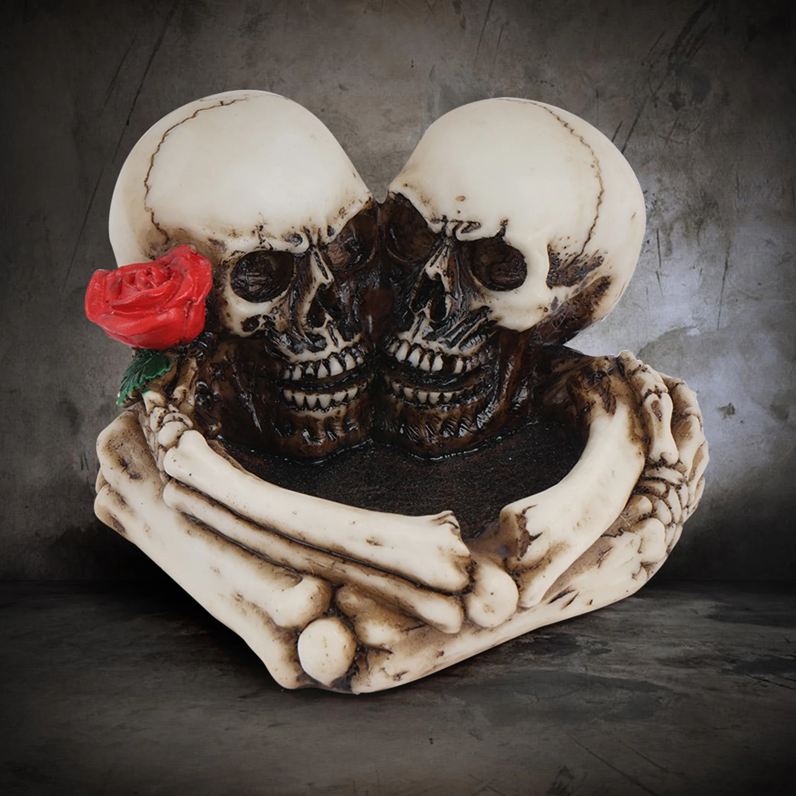 Portable Cigarette Cigar Ashtray Ash Tray Holder Decor Figurines