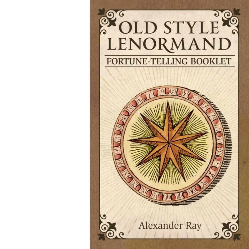 38 Sheets English Version Old Style Lenormand Fortune-telling Cards 9*6cm 3
