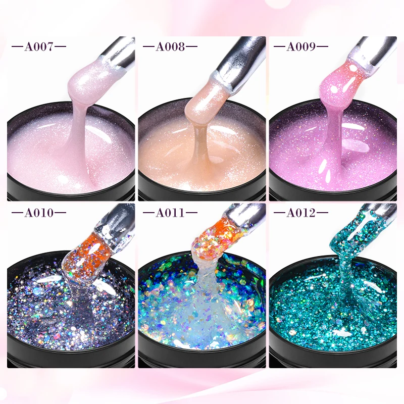 Meet Across Quick Extension Nail Gel Colors