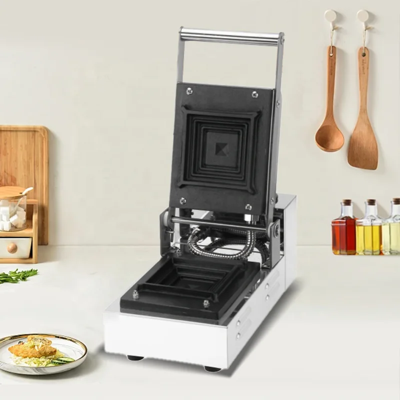 High Quality Commercial Burger Press Machine 220V Electric Portable Mini Sandwich Maker for Hotel Restaurant Kitchen Use