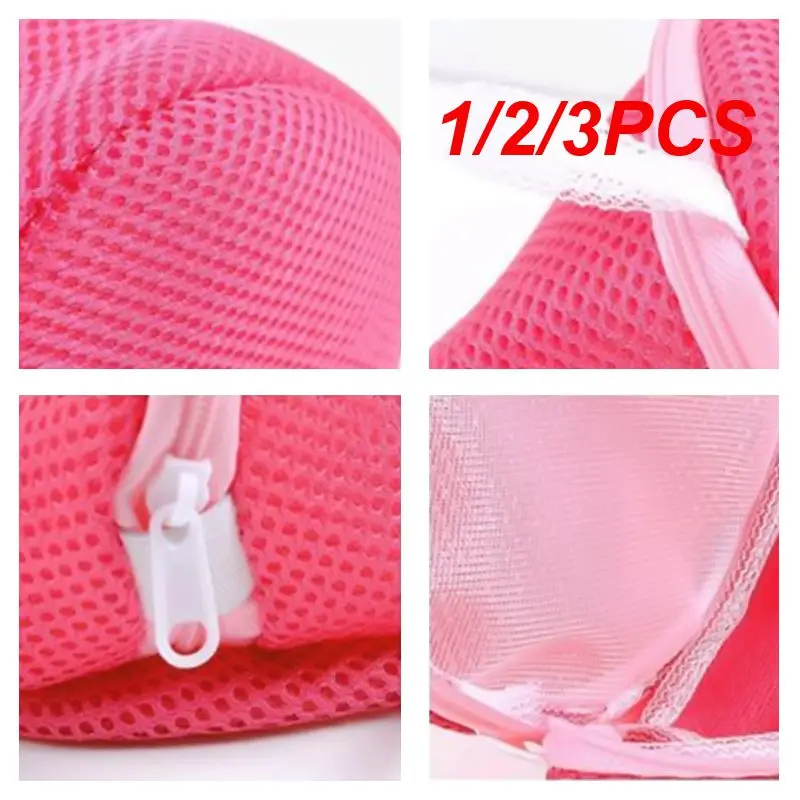 

1/2/3PCS Triangle Bra Wash Laundry Bag Lady Women Bra Underwear Washing Machine Protection Net Mesh Bag Lingerie Hosiery