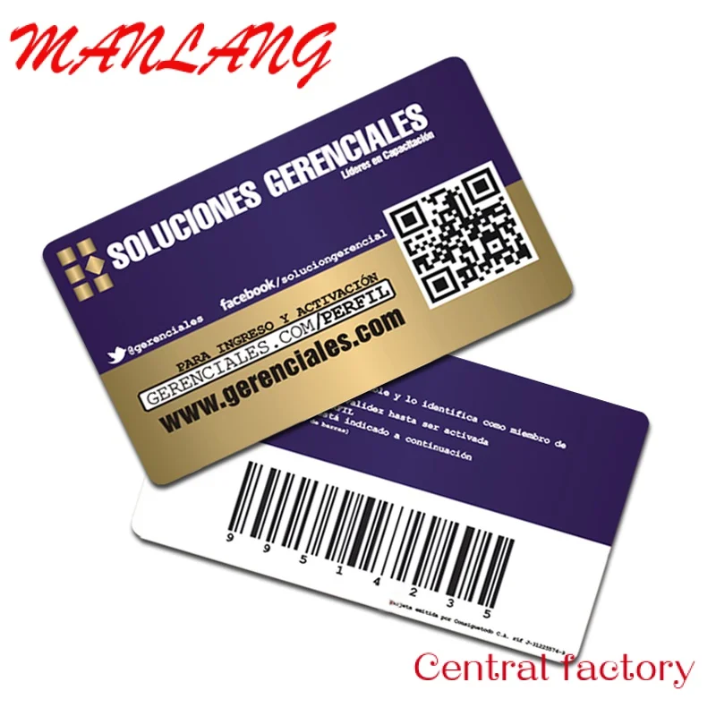 Custom Customized Printing PVC Plastic Card Custom Membership Card