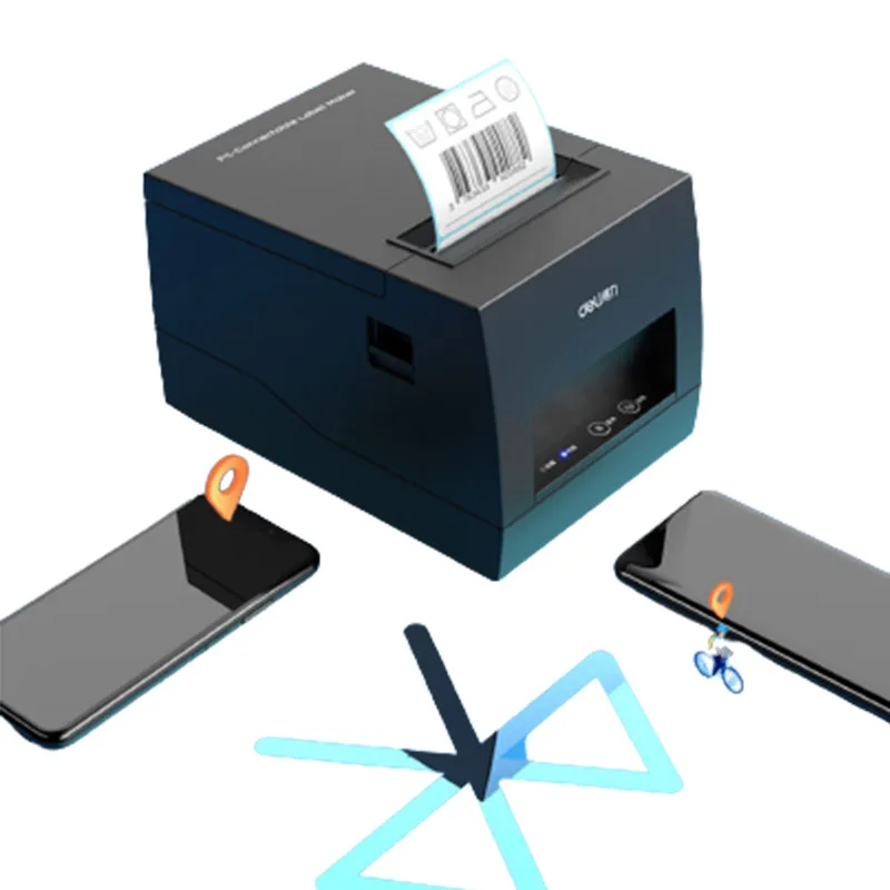 

Принтер штрих-кодов, 50 мм, 80 мм, USB