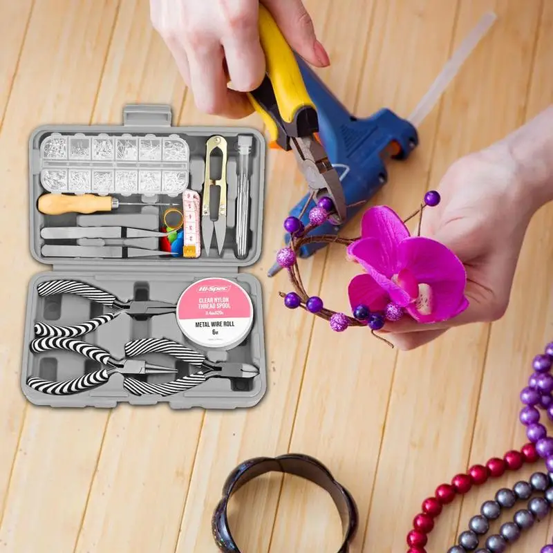 

Набор инструментов для изготовления ювелирных изделий, инструмент для изготовления ювелирных изделий, многофункциональное ремесло, бисероплетение, ремонт, удобный браслет