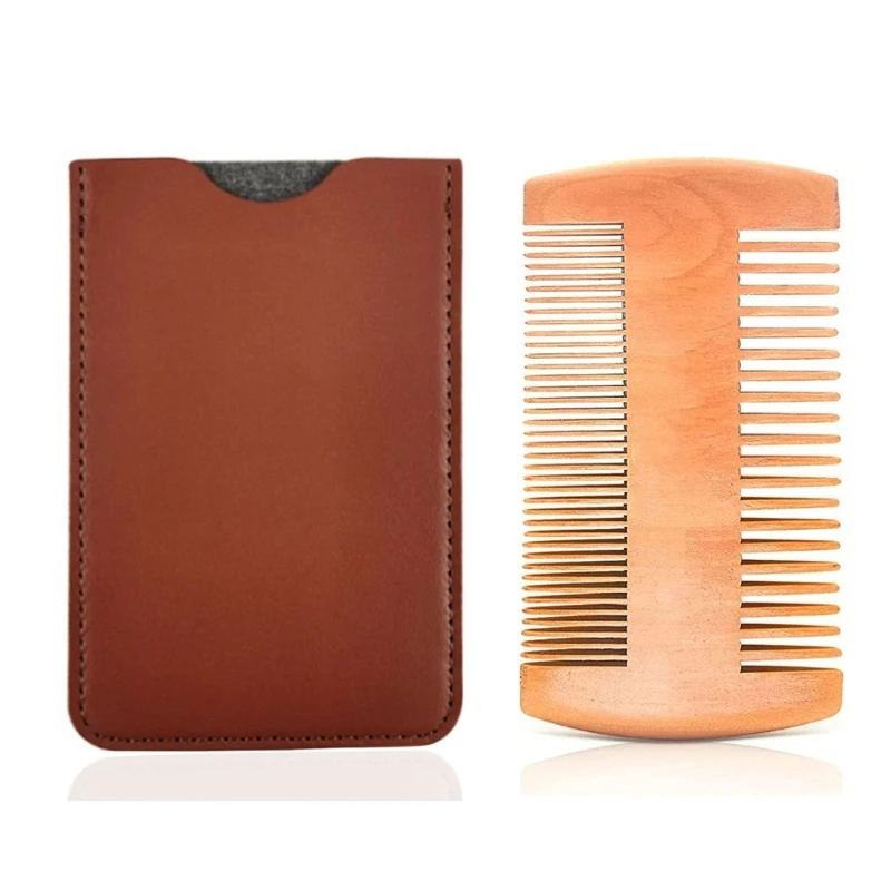 

Natural Hair Brush Beard Comb Anti-Static Mustache Brushing Hair Care Tools